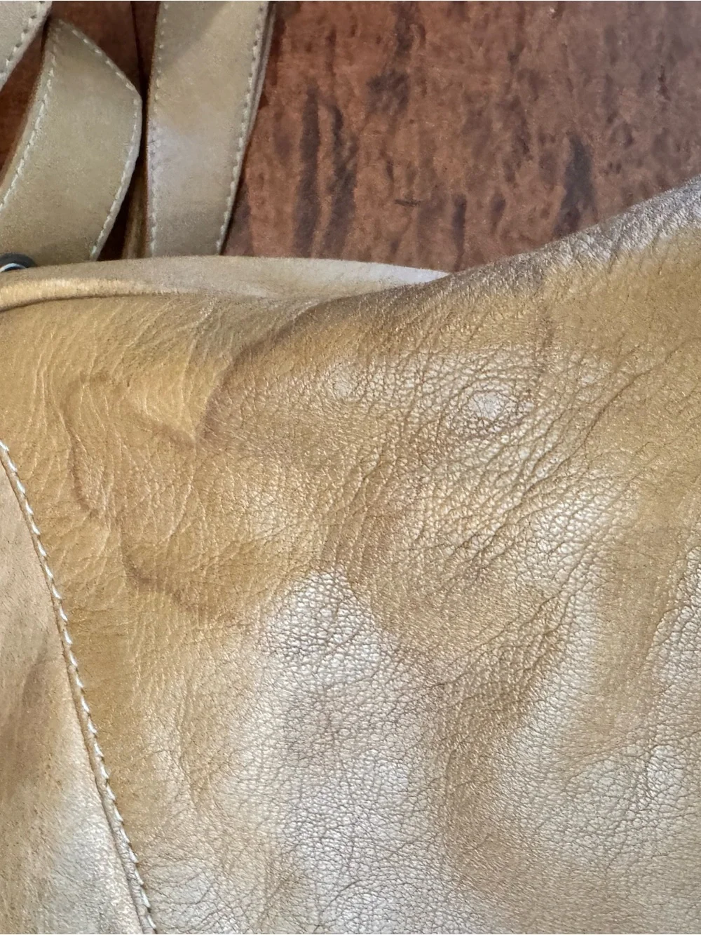 Tan Leather Crossbody Laptop Bag - Women Laptop Bag